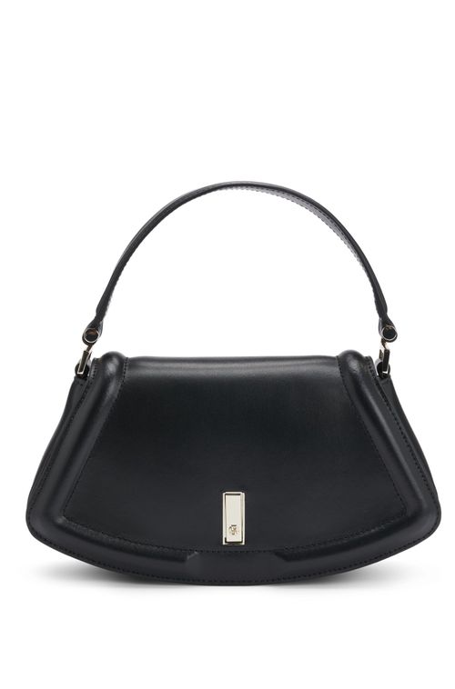 Bolsa A Tiracolo De Couro Ariell Com Monograma Double B