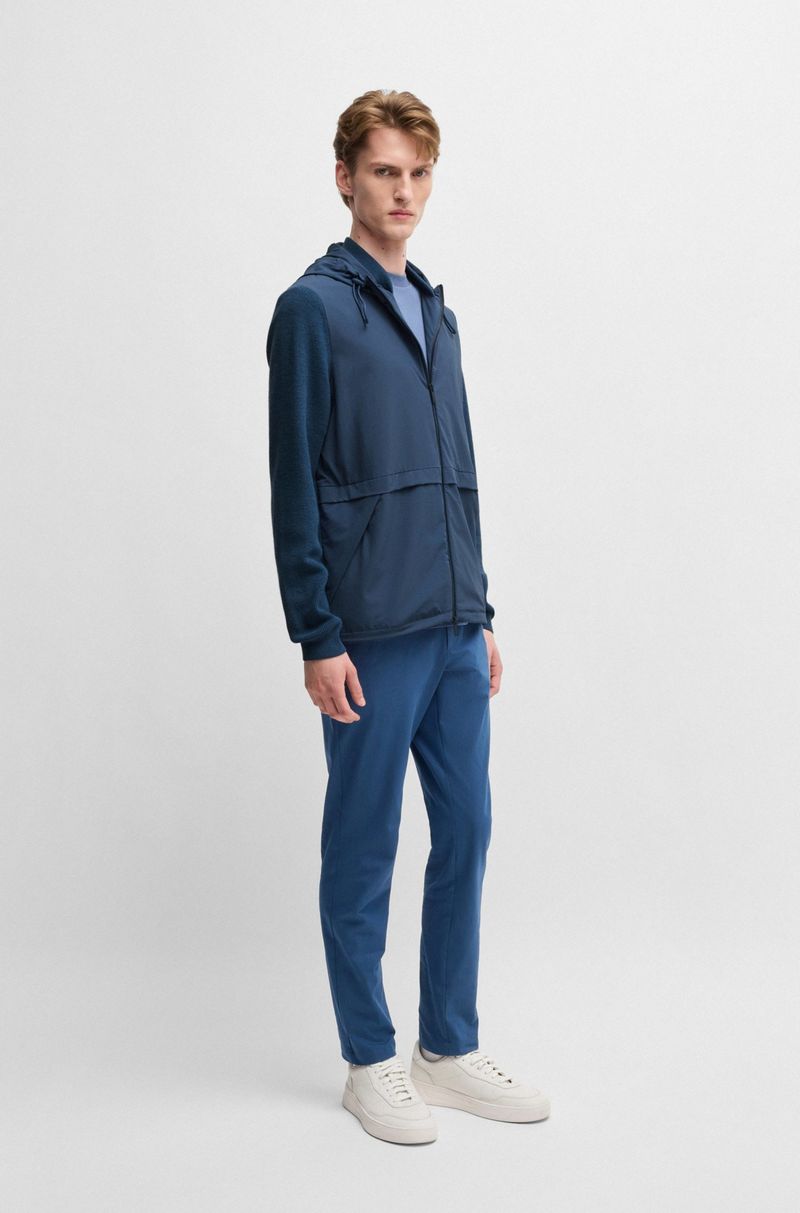 Casaco Softshell Com Detalhes De Malha