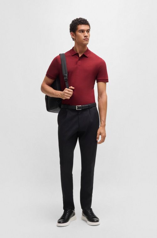 Polo Pallas Regular-Fit De Algodão Com Logo Bordado