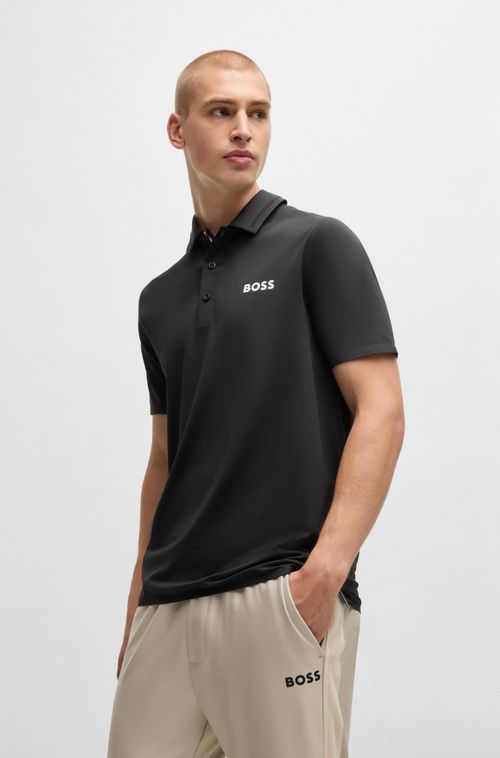 Polo Boss X Matteo Berrettini Slim Com Proteção Uv