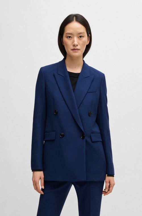Blazer Regular Com Fecho Trespassado