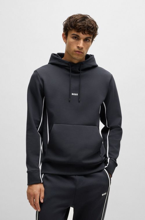 Moletom Regular De Algodão Com Logo