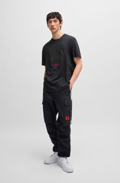 Camiseta HUGO X Racing Bulls De Algodão