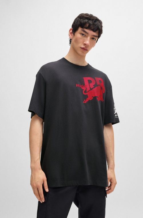 Camiseta HUGO X Racing Bulls De Algodão