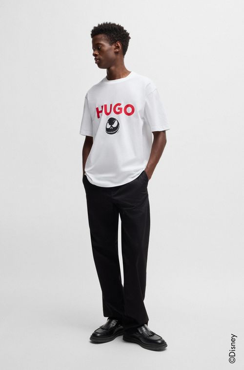 Camiseta Hugo X Tim Burton'S O Estranho Mundo De Jack