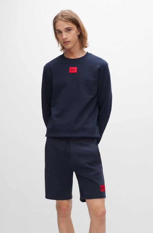 Blusa De Moletom De algodão Com Logo