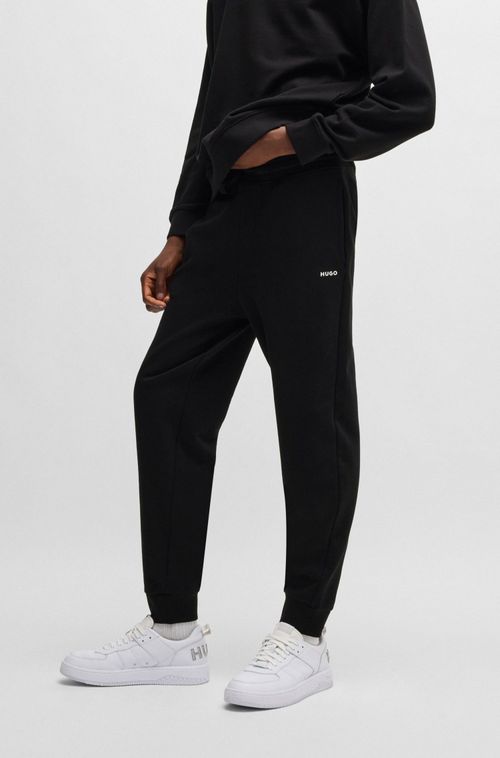 Calça Tracksuit De Algodão Com Impressão De Logo