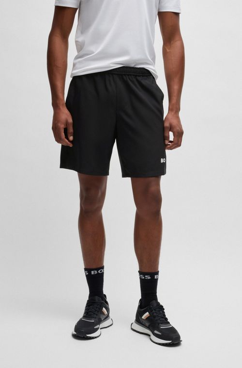 Shorts Boss X Matteo Berrettini Em Tecido Quick-Dry