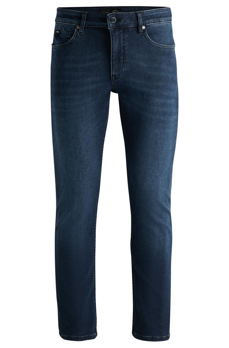 Calças Delaware Slim De Jeans Elástico Tricotado