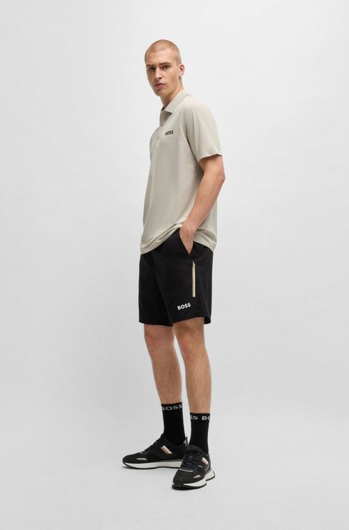 Polo Boss X Matteo Berrettini Slim Com Proteção Uv