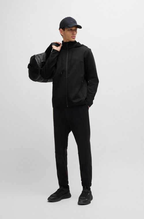 Moletom Com Capuz E Fecho De Velo Com Logo