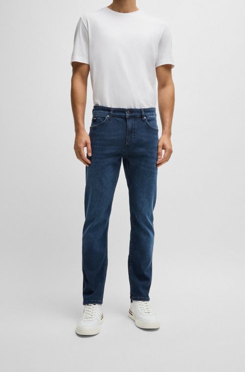 Calças Delaware Slim De Jeans Elástico Tricotado