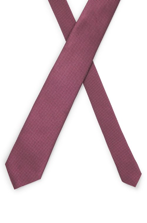 Gravata De Seda Com Padrão Jacquard