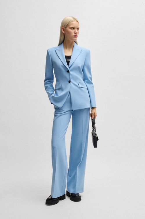 Blazer Slim Com Botões Contrastantes