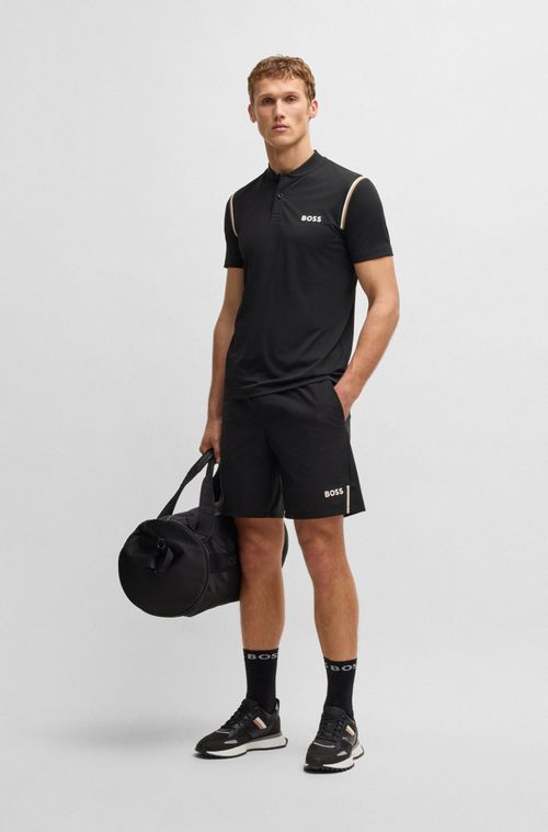 Polo Boss X Matteo Berrettini Com Controle De Humidade