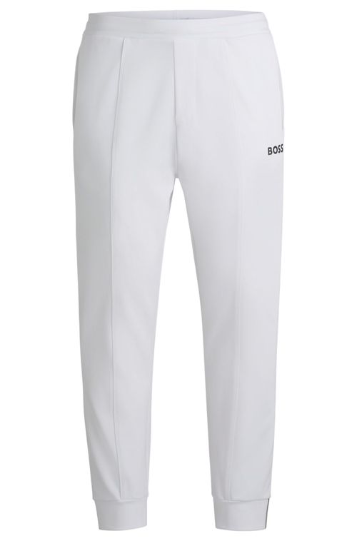 Calças Boss X Matteo Berrettini De Ajuste Regular Com Detalhe De Logo