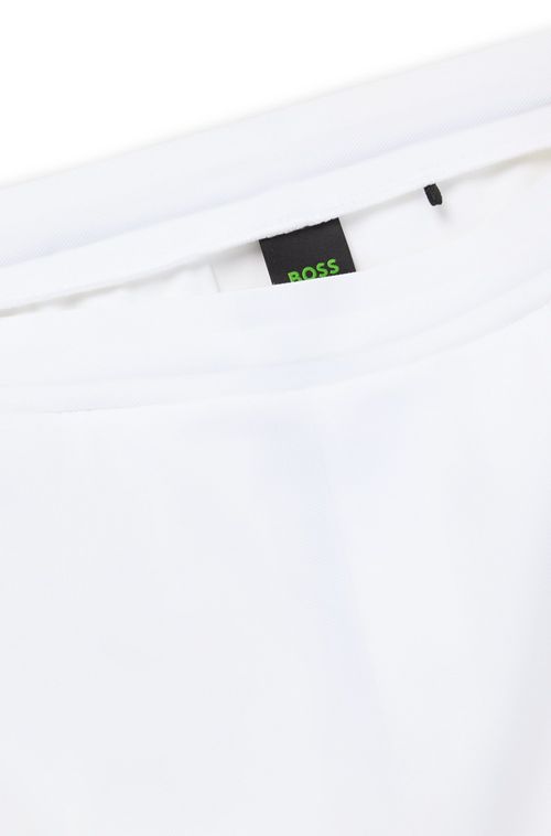 Calças Boss X Matteo Berrettini De Ajuste Regular Com Detalhe De Logo