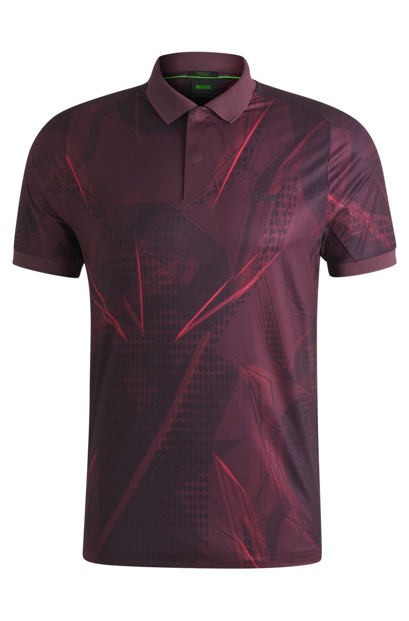 Polo Paddy Ativo Com Estampa E Proteção Uv