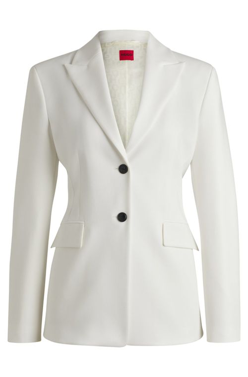 Blazer Slim Fit Com Botões Contrastantes