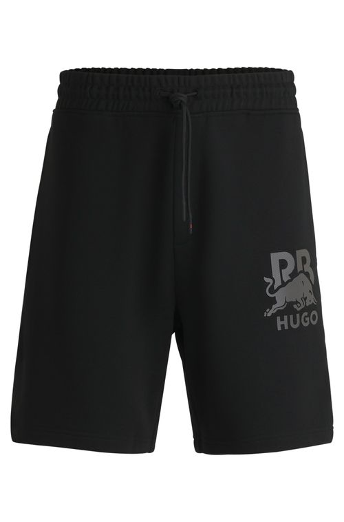 Shorts De Algodão Hugo X Rb Com Logo