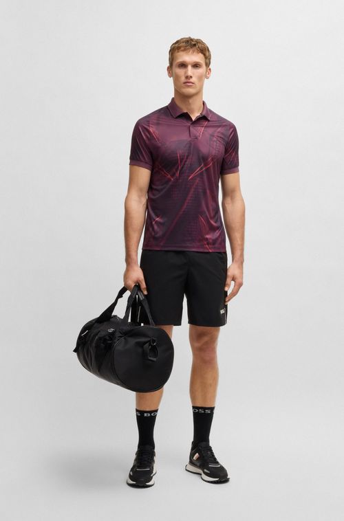 Polo Paddy Ativo Com Estampa E Proteção Uv