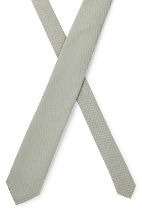 Gravata Jacquard De Seda Com Micropadrão
