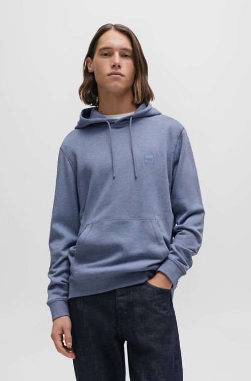 Moletom Com Capuz De Algodão Com Logo