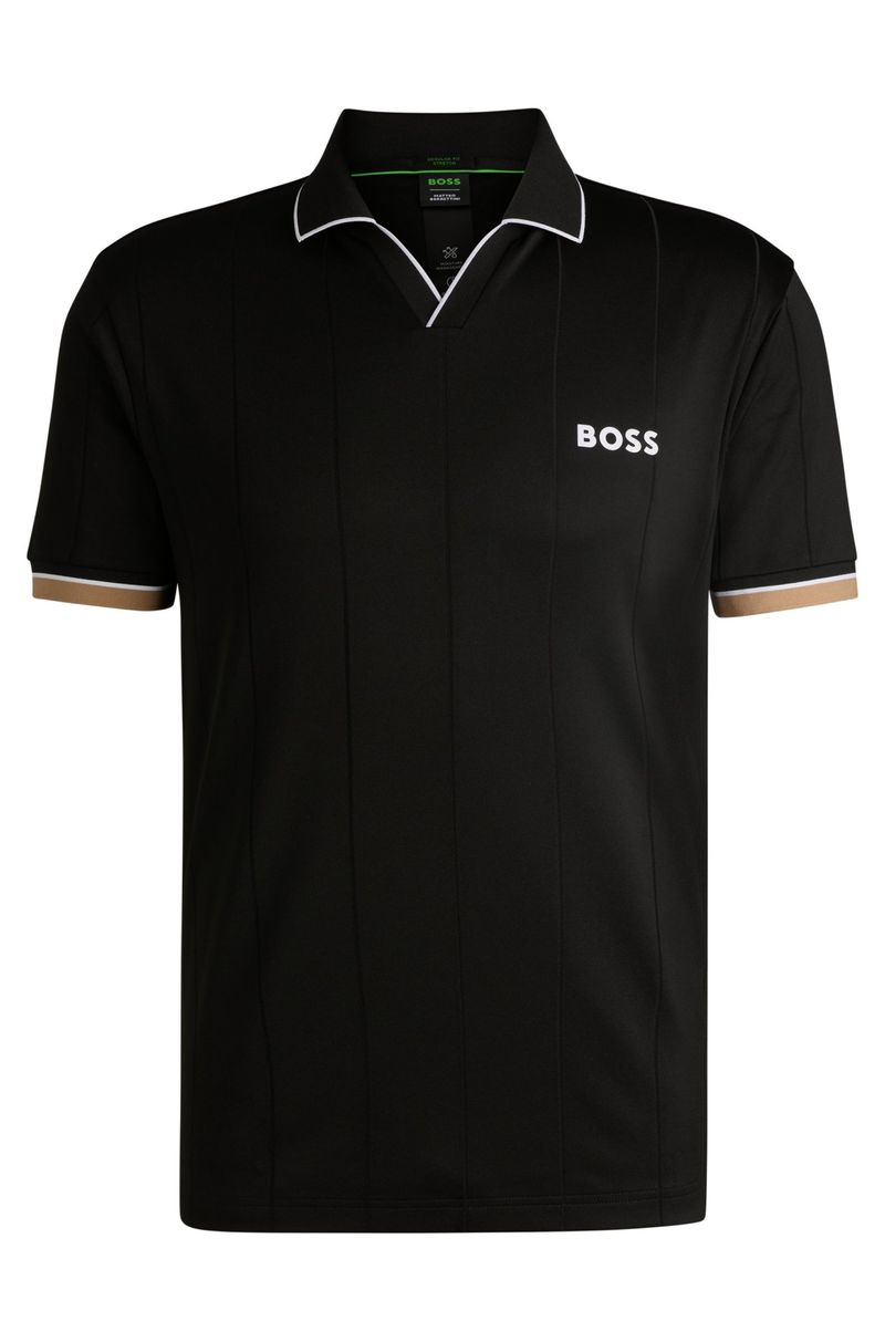Polo Boss X Matteo Berrettini Com Elasticidade