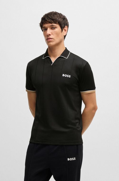 Polo Boss X Matteo Berrettini Com Elasticidade