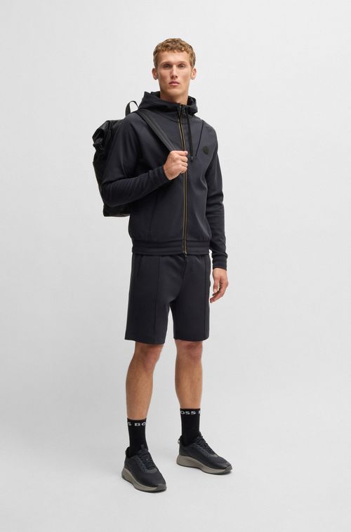 Moletom Com Capuz Em Algodão Com Monograma Double B