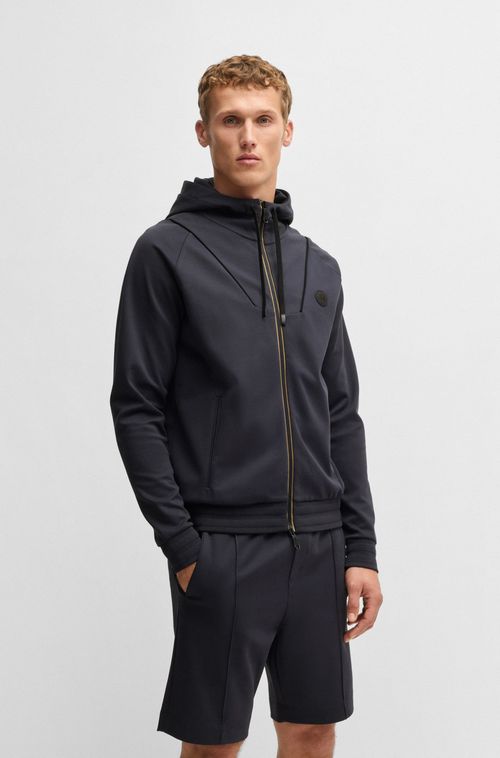 Moletom Com Capuz Em Algodão Com Monograma Double B