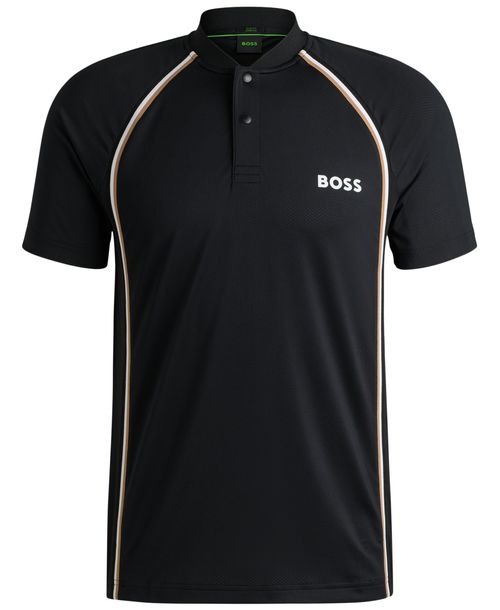 Polo Ativo De Ajuste Slim Em Malha Super Elástica