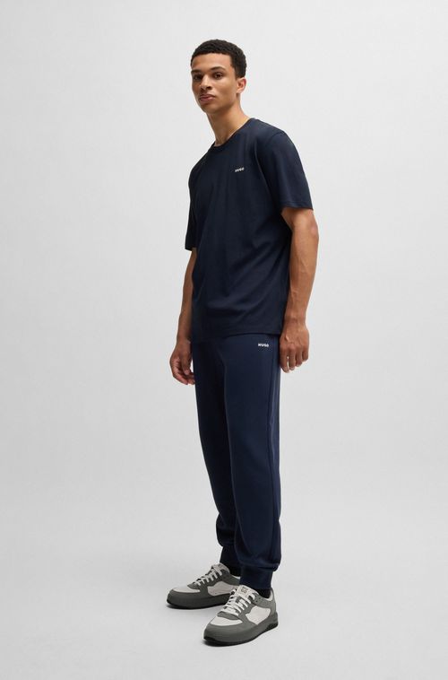 Camiseta De Jersey De Algodão Com Logo