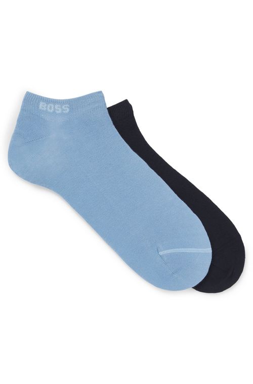 Pack De Duas Meias Pelo Tornozelo Numa Mistura De Algodão