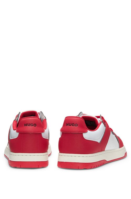 Tênis De Cano Baixo Com Couro Sintético