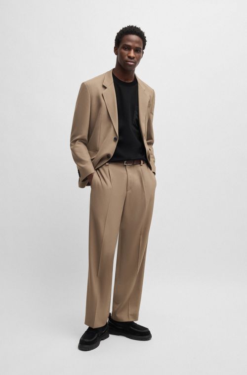 Camiseta De Algodão Interlock Com Bolso Contrastante