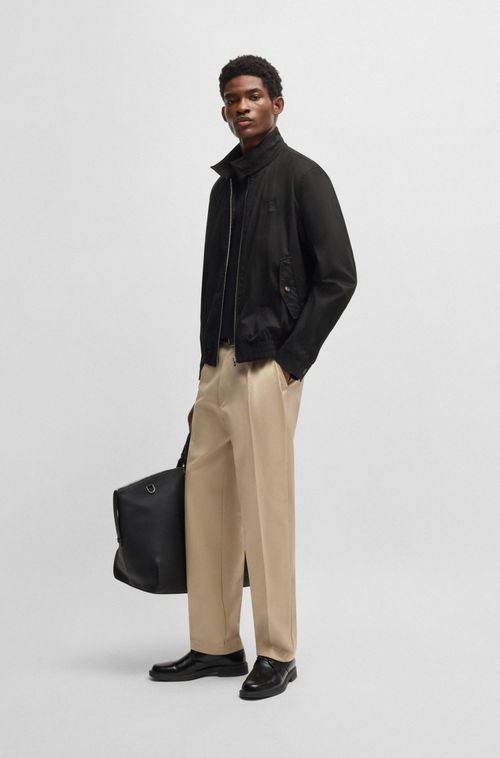 Casaco Em Mistura De Algodão Com Monograma Double B