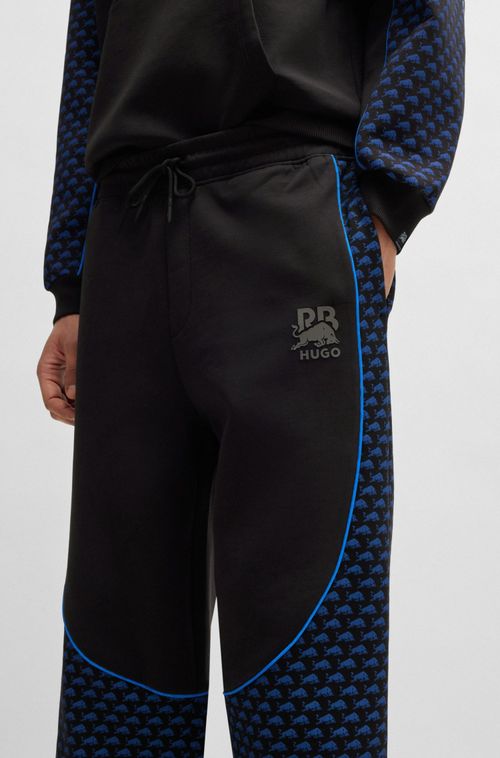 Calça Hugo X Rb De Treino Em Mistura De Algodão