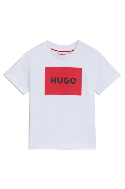 Camiseta Infantil Em Algodão Puro Com Logo