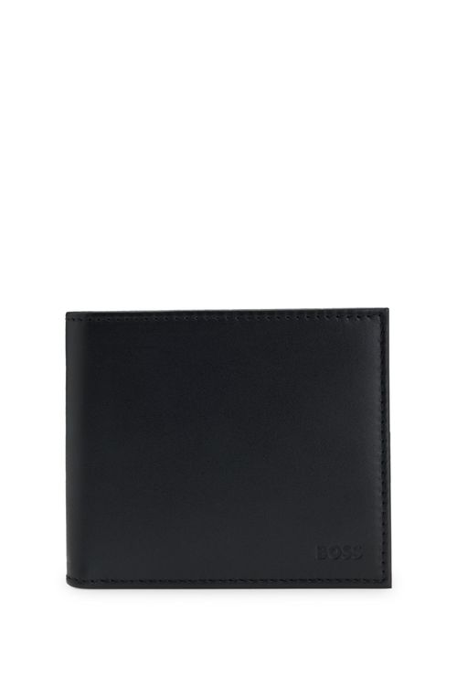 Carteira Em Couro Com Letras Do Logo