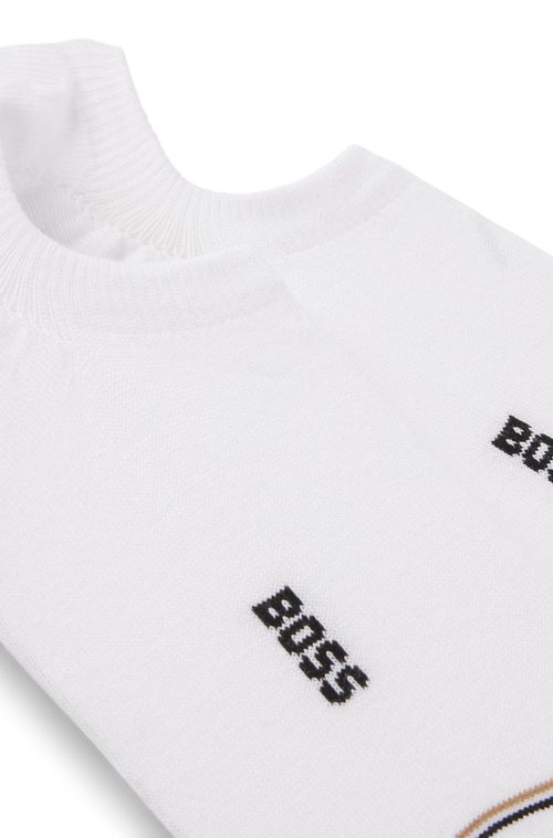 Pack De Dois Pares De Meias Em Mistura De Algodão