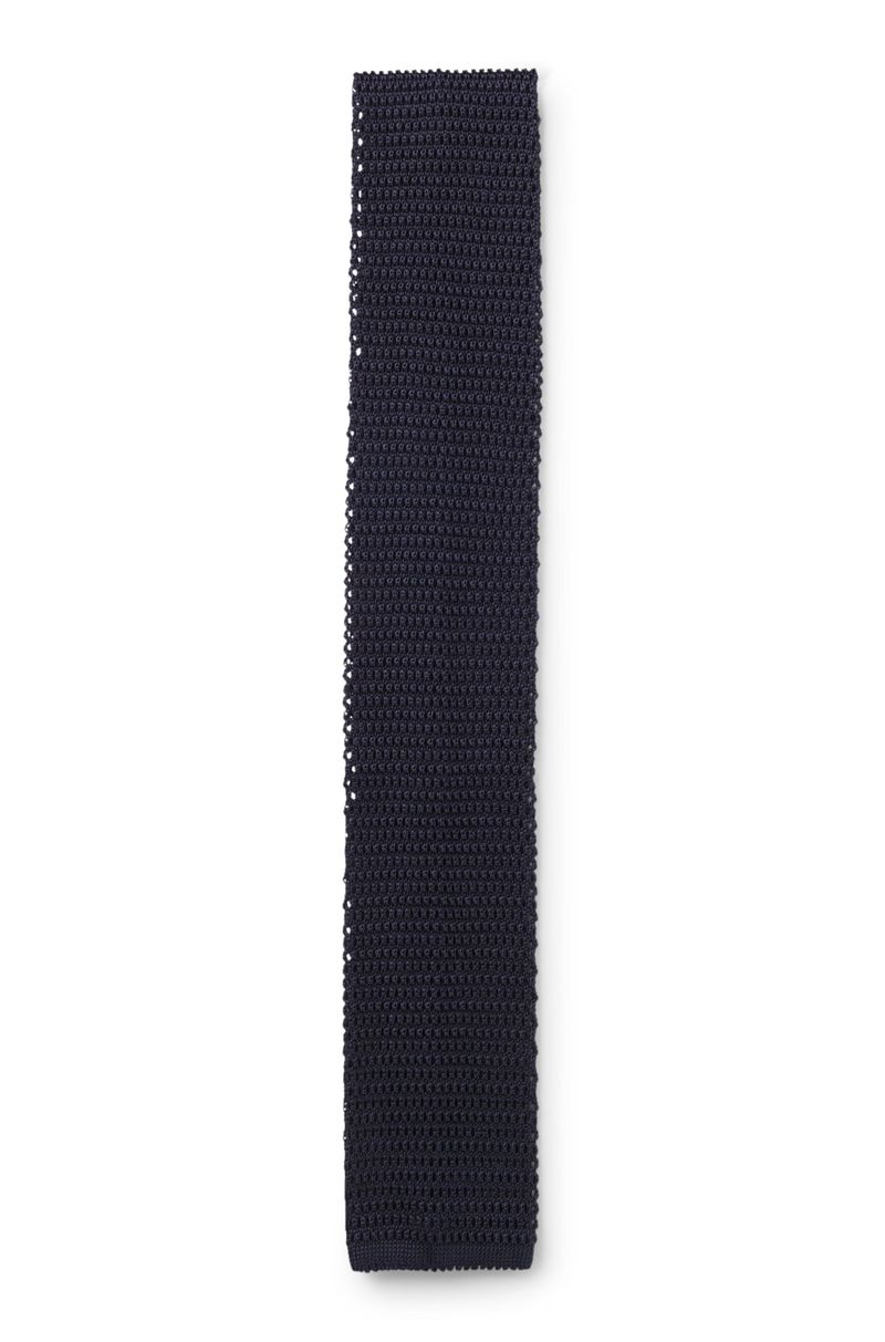 Gravata De Malha BECKHAM X BOSS Em Seda