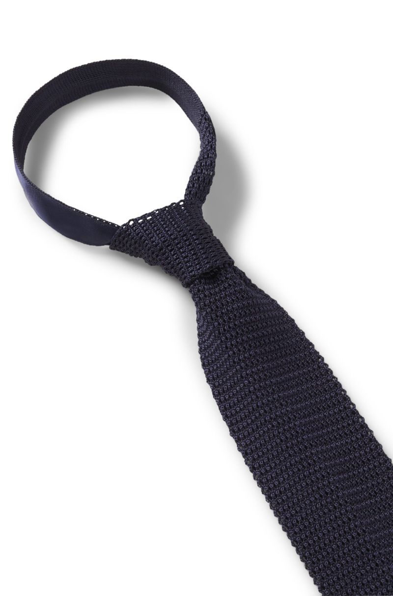 Gravata De Malha BECKHAM X BOSS Em Seda