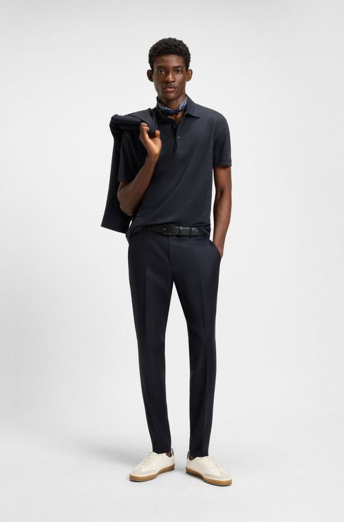 Polo BECKHAM X BOSS Em Linho