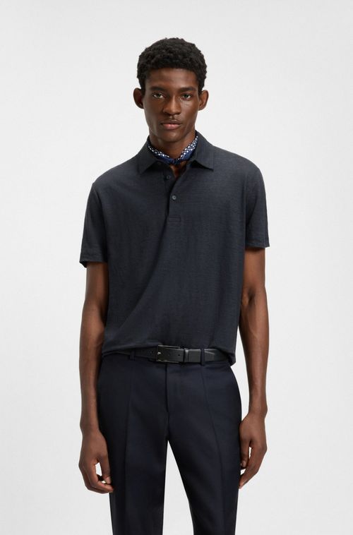 Polo BECKHAM X BOSS Em Linho