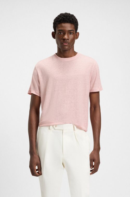 Camiseta BECKHAM X BOSS Em Linho Suave