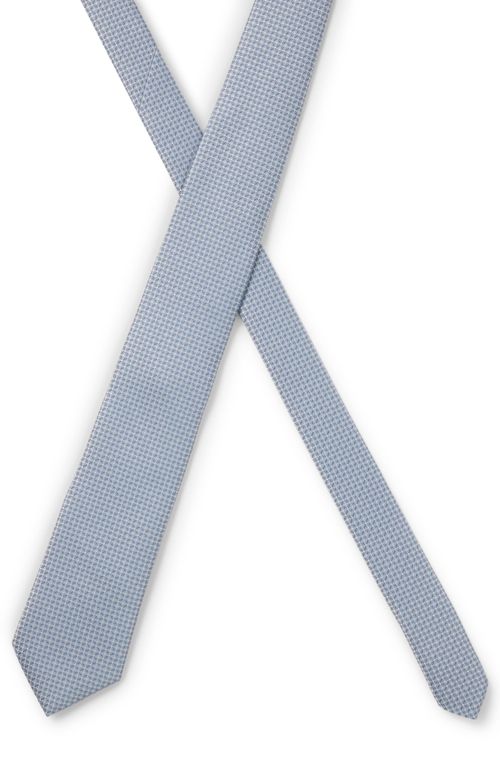 Gravata De Mistura De Seda Com Micropadrão