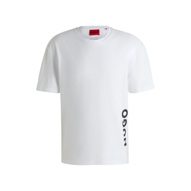 Camiseta Em Jersey De Algodão Com Proteção Uv Spf 50+