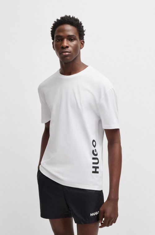 Camiseta Em Jersey De Algodão Com Proteção Uv Spf 50+