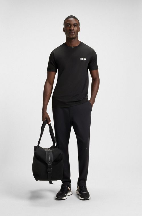 Camiseta Slim-Fit Em Piqué Stretch